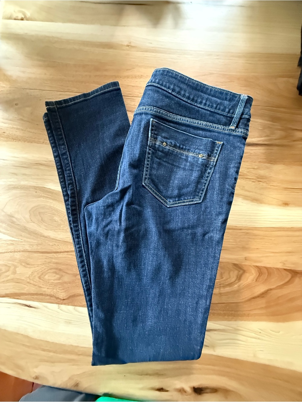 Banana Republic Classic Skinny Jeans in Dark Indigo - Women's Size 12 Long